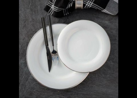 Serwis obiadowy dla 6 osób 20 elementów Plus Platin Villa Italia NZ165