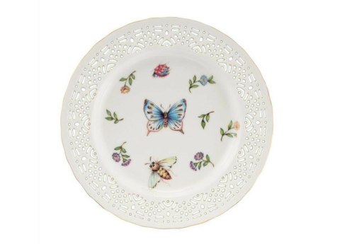 Talerz deserowy 19 cm LEDA Ivory Villa Italia AZ093