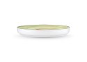 Talerz deserowy 23 cm Colorboom Spiral Pistacja Wilmax