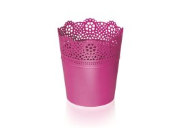 Doniczka 11,5 cm Lace DLAC115 Fuksja