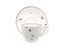 Filiżanka 200 ml ze spodkiem 16 cm Alumina COTTAGE CREAM Bogucice 0988