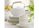 Garnitur do herbaty dla 6 osób 21 elementowy Plus Gold NZ161