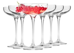 Kieliszki do szampana 280 ml B575 HARMONY komplet 6 sztuk Krosno Glass