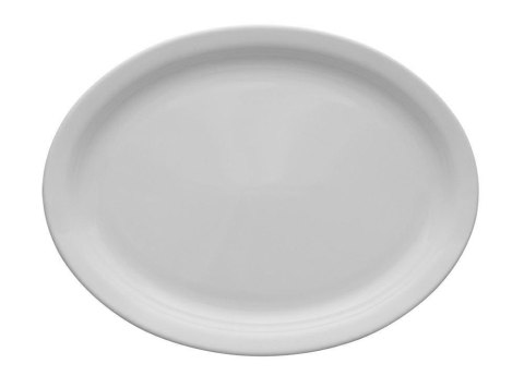 Półmisek owalny 25 cm AMERYKA Biały Lubiana