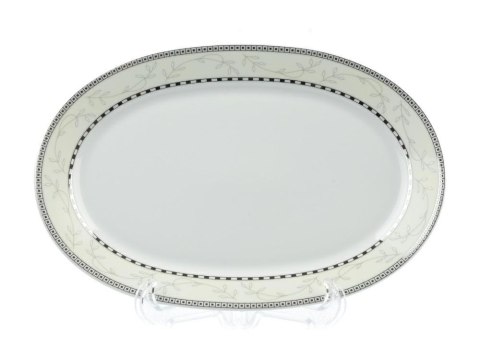 Półmisek owalny 28 cm ASTRA B601 Marzenie Platynowe Ćmielów Półmisek owalny 28 cm ASTRA B601 Marzenie Platynowe Ćmielów