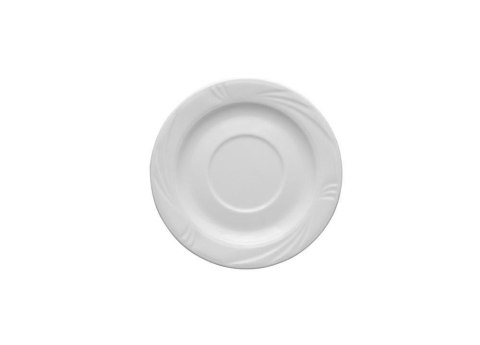 Spodek 13 cm ARCADIA Biały Lubiana Spodek 13 cm ARCADIA Biały Lubiana