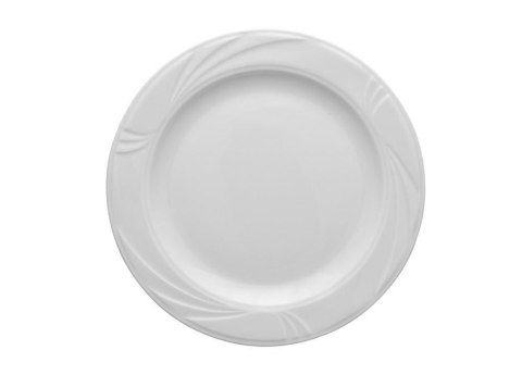 Talerz deserowy 21 cm ARCADIA Biały Lubiana