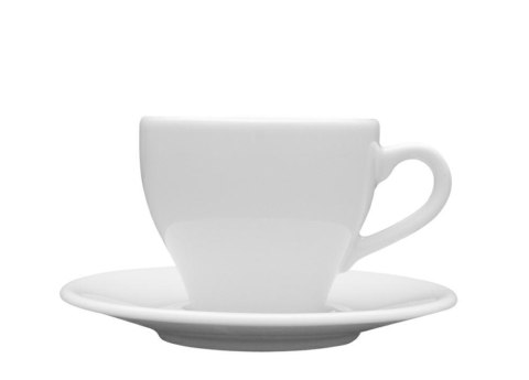 Filiżanka 200 ml ze spodkiem 14 cm PAULA Biała Lubiana