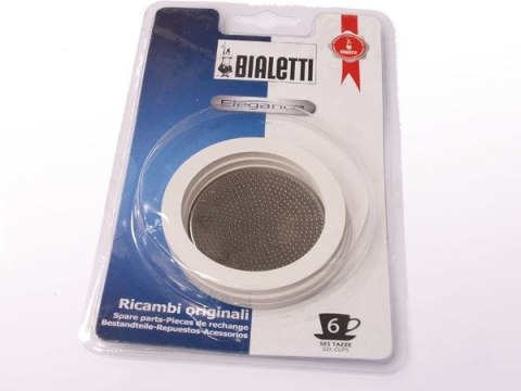 Filtr + 3 uszczelki do kawiarki stalowej 6TZ Filtr + 3 uszczelki do kawiarki stalowej 6TZ