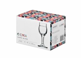 Kieliszki do wódki 25 ml GEMA 46450025 kpl. 6 sztuk Krosno Glass