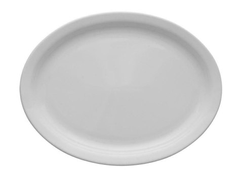 Półmisek owalny 29 cm AMERYKA Biały Lubiana Półmisek owalny 29 cm AMERYKA Biały Lubiana