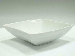 Salaterka kwadratowa 23 cm WING Biała Lubiana