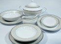 Serwis obiadowy dla 6 osób 25 elementowy MARTHA PLATIN Bogucice