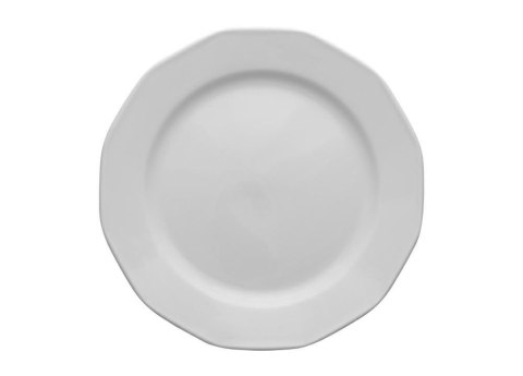 Talerz płytki 28 cm MERKURY Biały Lubiana Talerz płytki 28 cm MERKURY Biały Lubiana
