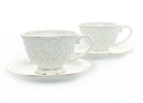 Filiżanki ze spodkami 200 ml komplet 2 szt. 167-4240 Filiżanki ze spodkami 200 ml komplet 2 szt. 167-4240