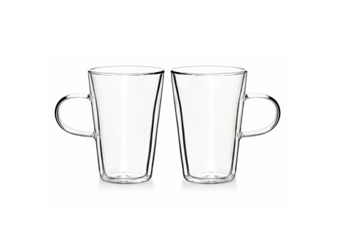 Kubki żaroodporne 400 ml podwójna ścianka Affek design. Komplet 2 sztuki. Kubki żaroodporne 400 ml podwójna ścianka Affek design. Komplet 2 sztuki.