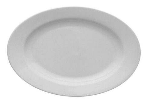 Półmisek owalny 38 cm KASZUB Biały Lubiana Półmisek owalny 38 cm KASZUB Biały Lubiana