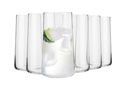 Szklanki do napojów long 550 ml B042 AVANT-GARDE komplet 6 sztuk Krosno Glass Szklanki do napojów long 550 ml B042 AVANT-GARDE komplet 6 sztuk Krosno Glass