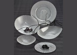 Talerz do ciasta 34 cm Diamond AK313 Villa Italia