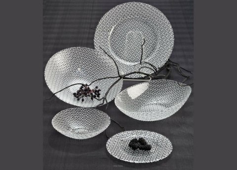 Talerz do ciasta 34 cm Diamond AK313 Villa Italia