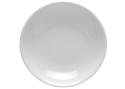 Talerz głęboki 23 cm Hotelowy Biały Lubiana