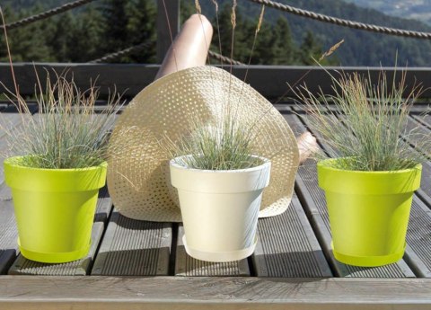Doniczka 16 cm Lofly Szary kamień Doniczka 16 cm Lofly Szary kamień