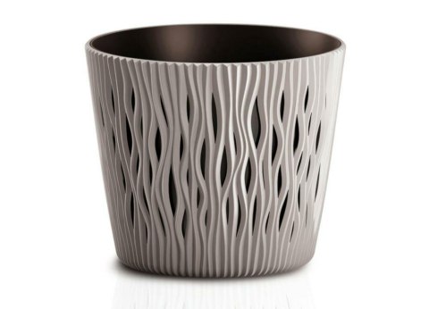 Doniczka 160 Sandy Round DSR160 Mocca 7529U