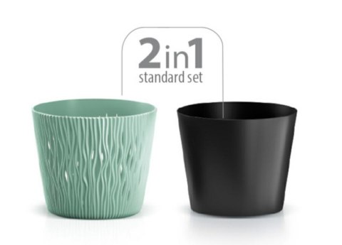 Doniczka 160 Sandy Round DSR160 Musztarda 117U Doniczka 160 Sandy Round DSR160 Musztarda 117U