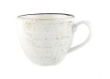 Filiżanka 300 ml ze spodkiem 16 cm Alumina Nostalgia White 1106 Bogucice