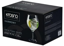 Kieliszki do drinków gin & tonic 700 ml 9689 HARMONY komplet 6 sztuk Krosno Glass