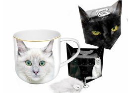 Kubek biały kot 500 ml 017-0023