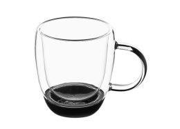 Szklanki termiczne 330 ml z silikonowym dnem SUBLIME komplet 6 sztuk