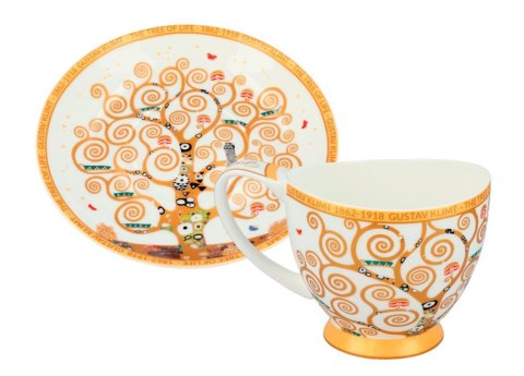 Filiżanka 350 ml Big Vanessa Drzewo Klimt 532-3054 Carmani