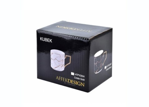 Kubek 360 ml Cristie Black AffekDesign HTPV2697 Kubek 360 ml Cristie Black AffekDesign HTPV2697