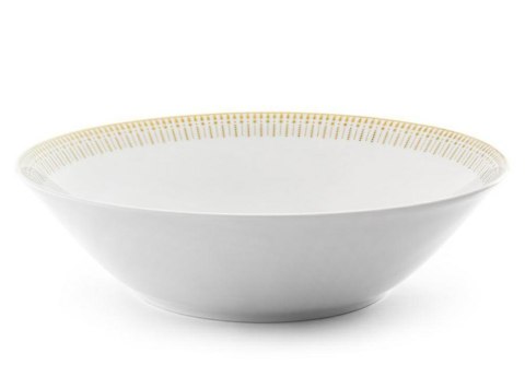 Salaterka Pułaski Złoty Miraż 26 cm G682 Ćmielów Salaterka Pułaski Złoty Miraż 26 cm G682 Ćmielów
