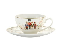 Filiżanki świąteczne 350 ml ze spodkami 555-7135 Marco-Polo