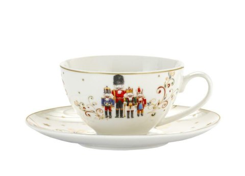 Filiżanki świąteczne 350 ml ze spodkami 555-7135 Marco-Polo