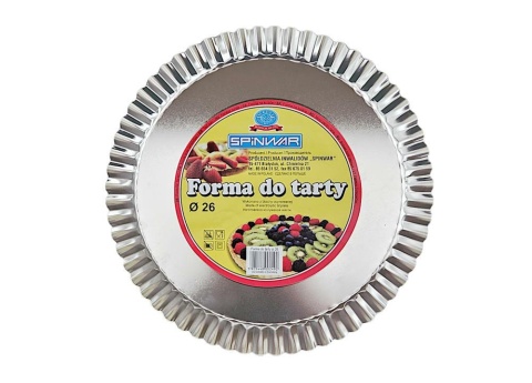 Forma do tarty 26 cm dno wyjmowalne 162-193 Spinwar Forma do tarty 26 cm dno wyjmowalne 162-193 Spinwar