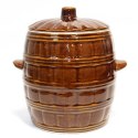 Garnek Beczka 5 L z pokrywą Q16 Krystynka