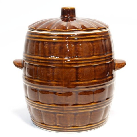 Garnek Beczka 5 L z pokrywą Q16 Krystynka
