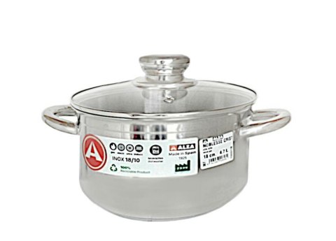 Garnek nierdzewny 24 cm 4,31 L Noblesse Cristal 022013024 Alza