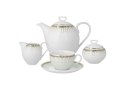 Garnitur do herbaty 12 osób 40 elementowy YVONNE H115 Ćmielów