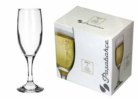 Kieliszki do szampana 180 ml 6 sztuk 33612562 Pasabahce Kieliszki do szampana 180 ml 6 sztuk 33612562 Pasabahce