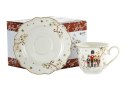 Komplet 2 filiżanek 250 ml ze spodkami 555-7127 Boże Narodzenie