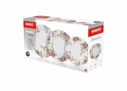 Komplet talerzy dla 6 osób 18 elementowy BEAUTY BANQUET