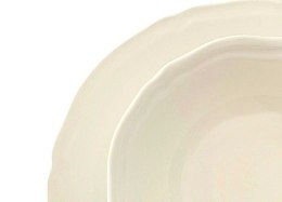 Komplet talerzy dla 6 osób 18 elementowy GINO CREAM 1229 Bogucice