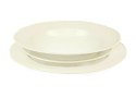 Komplet talerzy dla 6 osób 18 elementowy GINO CREAM 1229 Bogucice