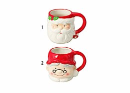 Kubek 10 cm Mikołaje Mix Dekor