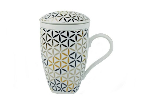 Kubek 300 ml z zaparzaczem i pokrywką PM51 LENTA 1026 Bogucice