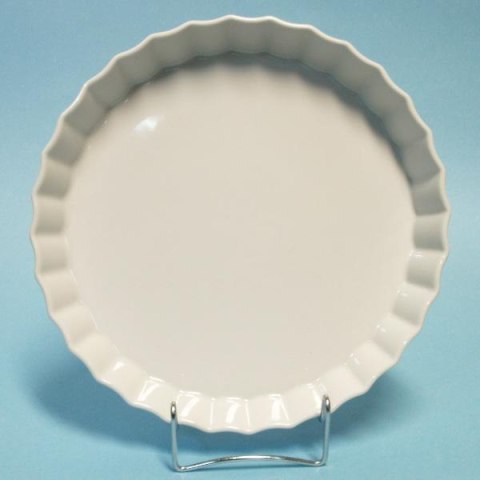 Naczynie do tarty 27,5 cm LUBIANA Biała Naczynie do tarty 27,5 cm LUBIANA Biała